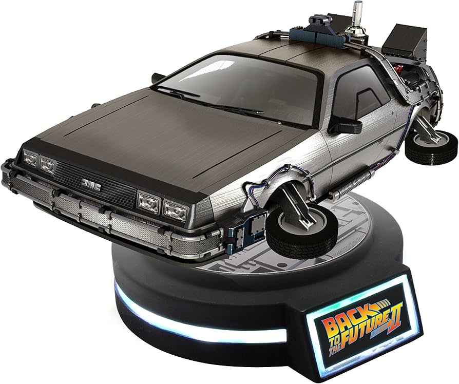 Amazon | 1/20 Magnetic Floating デロリアン タイムマシン バック