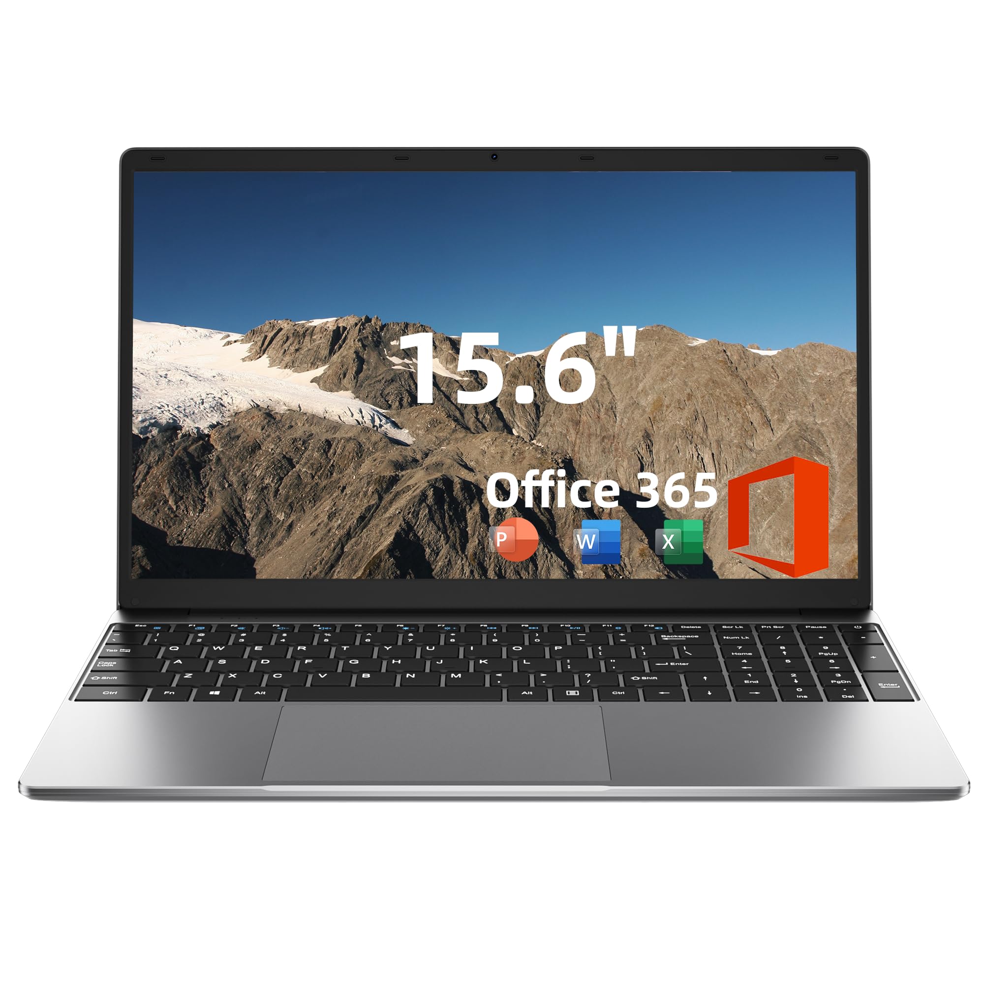 Amazon.com: 15.6 Inch Laptop with Office 365, 4GB RAM, 128GB