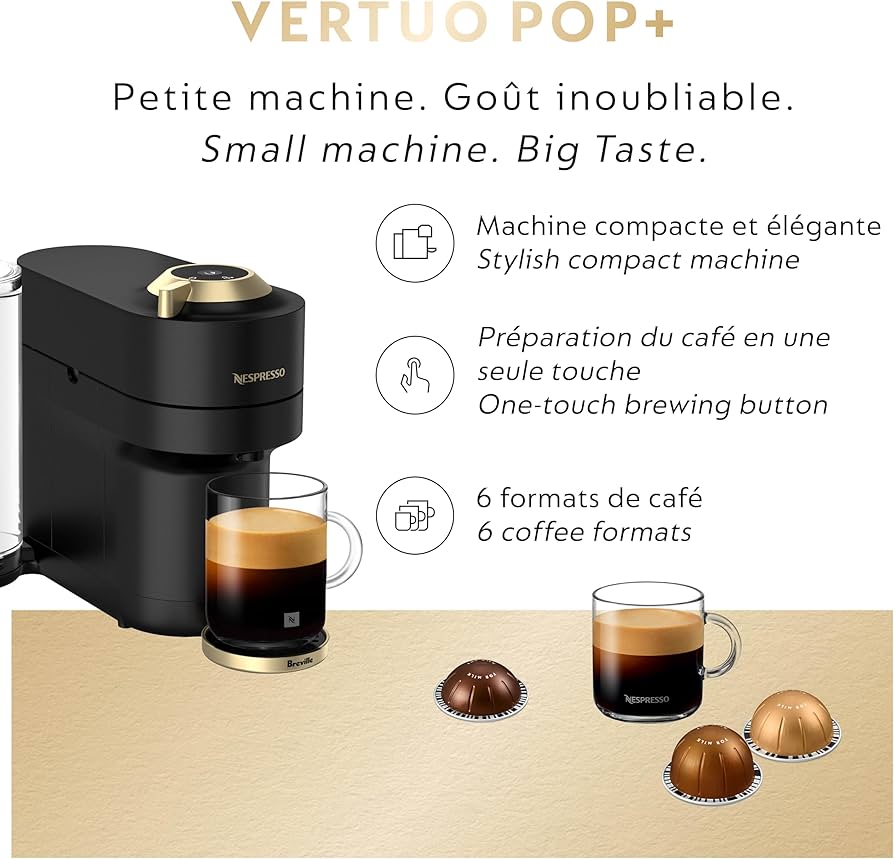 Amazon.com: Nespresso Festive Vertuo Pop+ Coffee and Espresso