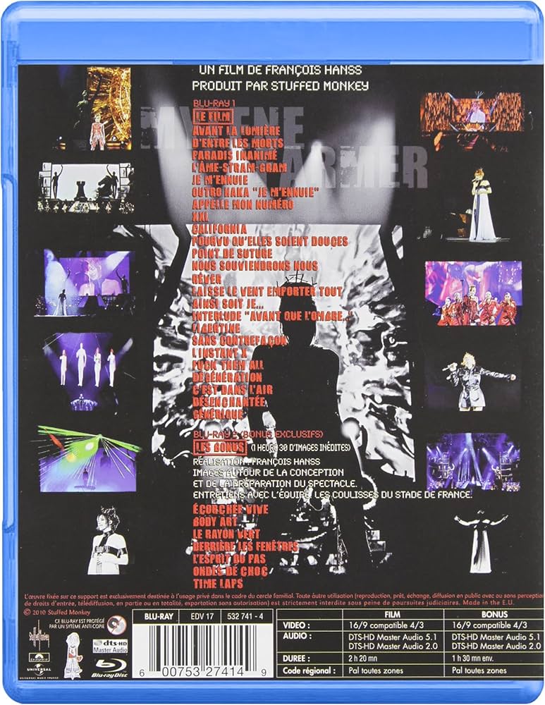 ミレーヌ・ファルメールブルーレイ6［STADE DE RANCE］ Amazon: Mylène