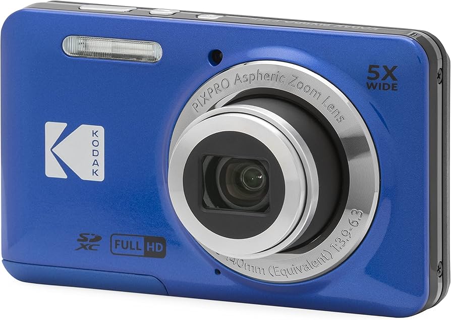 Amazon.com : Kodak PIXPRO FZ55-BL 16MP Digital Camera 5X Optical
