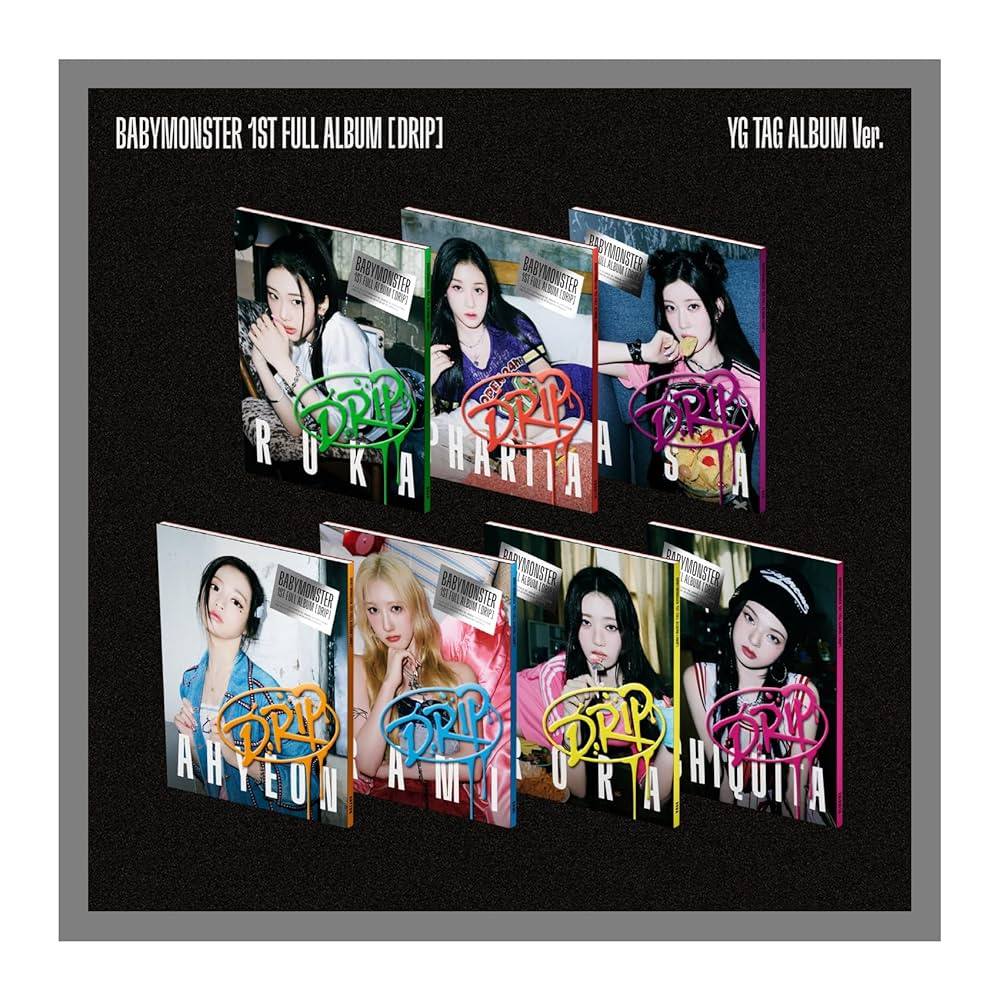 BABYMONSTER, RUKA, AHYEON, ASA, CHIQUITA - BABYMONSTER DRIP 1st
