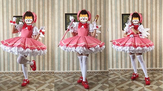 Amazon.co.jp: [XIN XIN] カードキャプターさくら 木之本桜 コスプレ