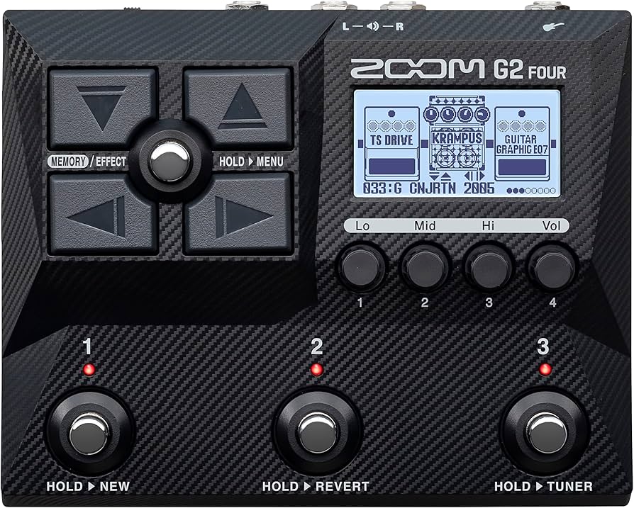 Amazon.co.jp: Zoom G2 Four ギター マルチエフェクト プロセッサ 多層
