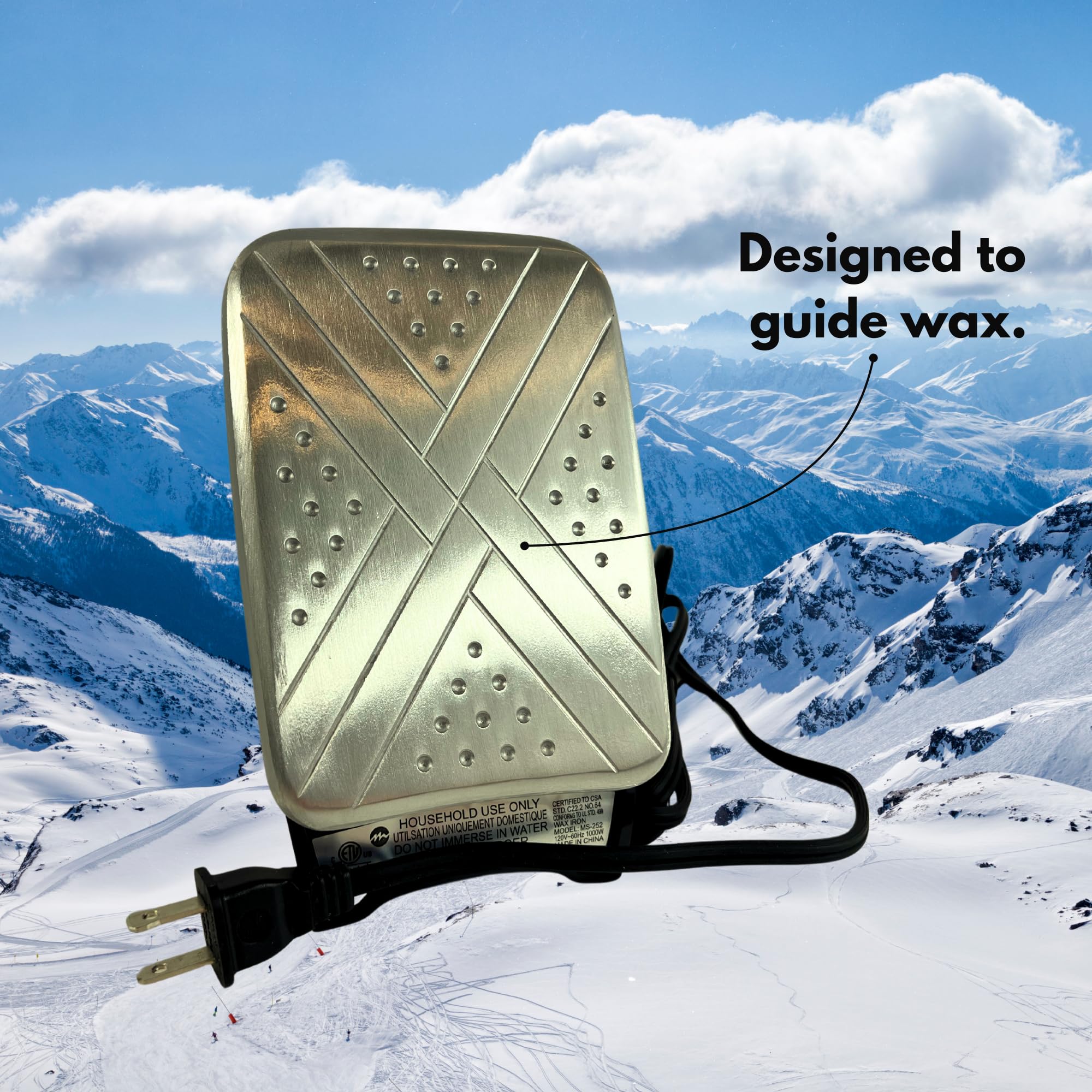Amazon | デラックススキー/スノーボードワックスアイロン