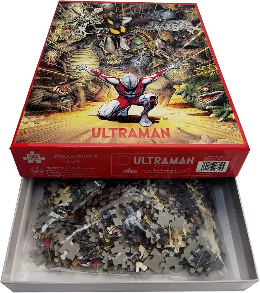 Amazon.com: Ultraman - The Rise of Ultraman Cover Art Jigsaw