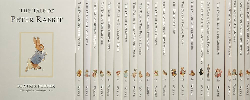 Amazon.co.jp: ピーターラビットのおはなし全23巻 オリジナル英語版