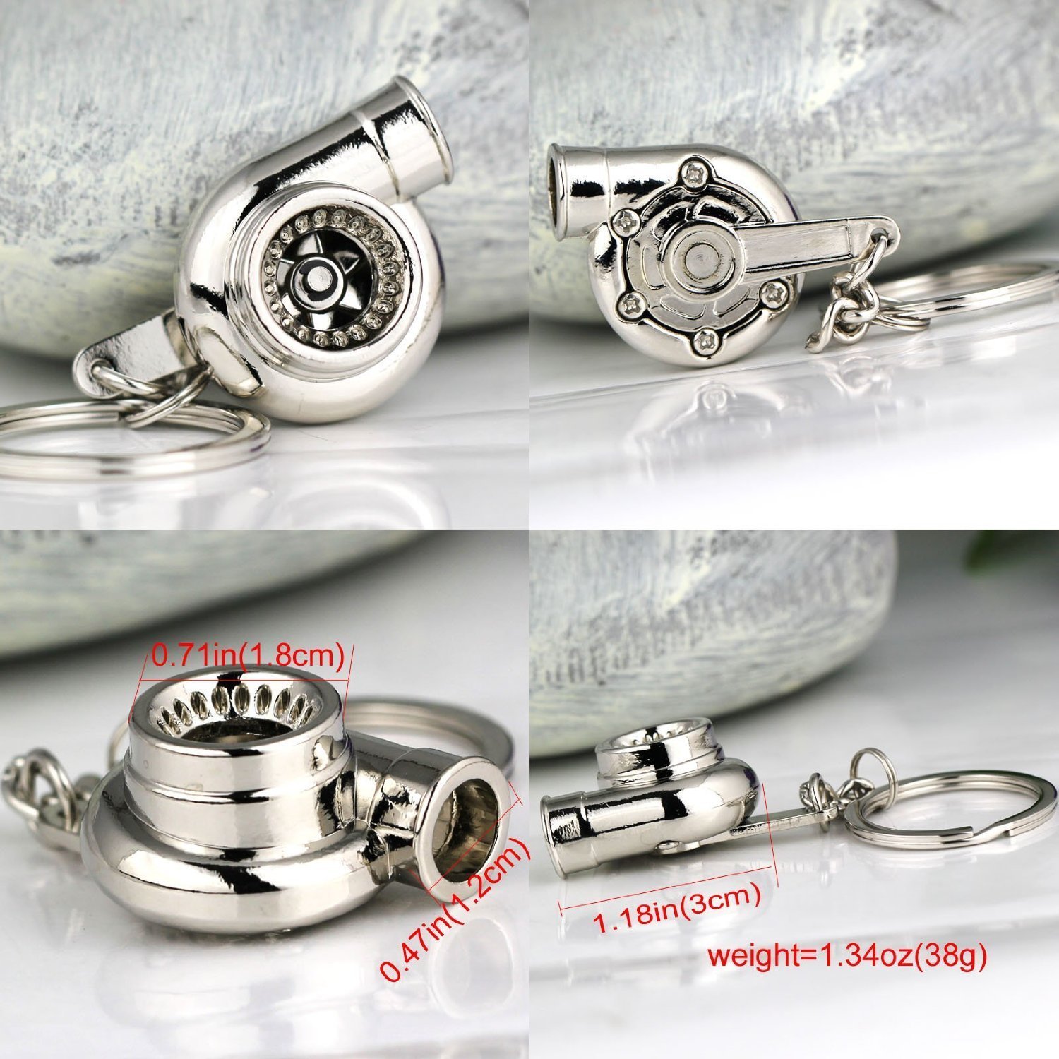 Amazon.com: maycom® Creative Spinning New Turbo Turbocharger