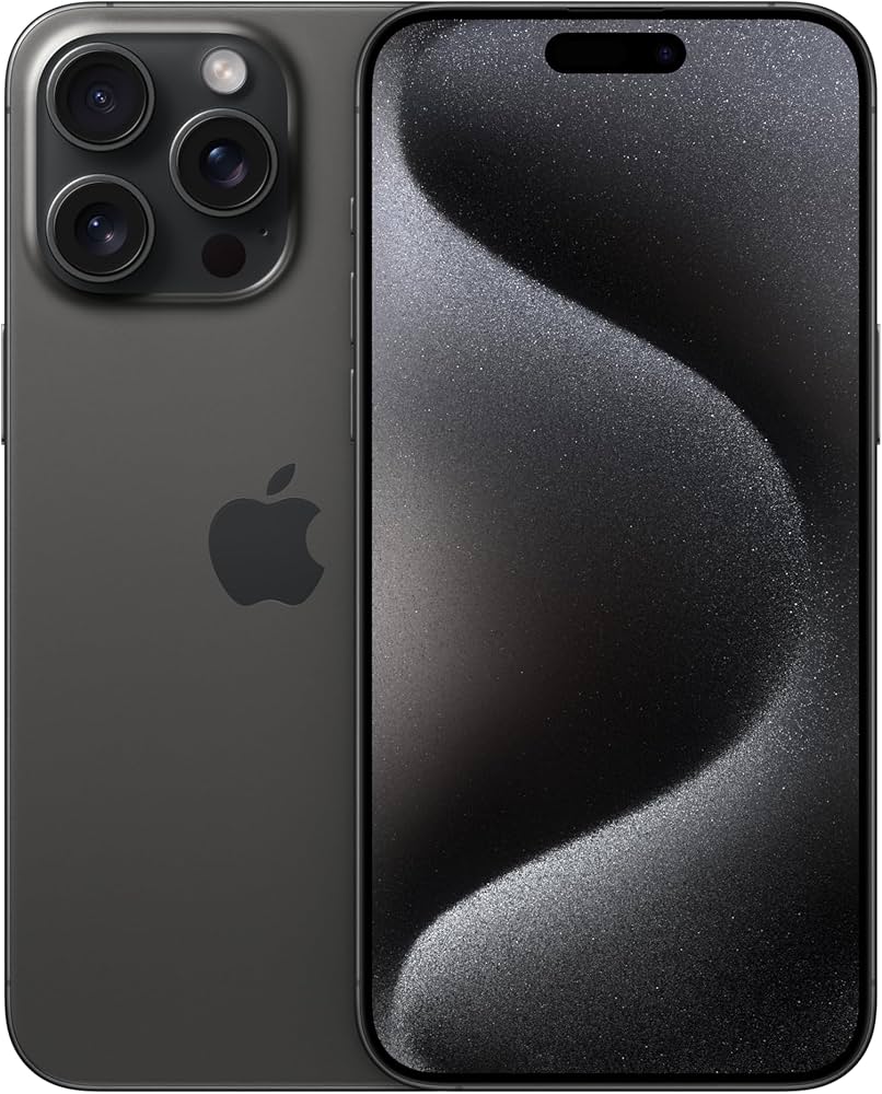 Amazon.com: Apple iPhone 15 Pro Max, 256GB, Black Titanium - AT&T
