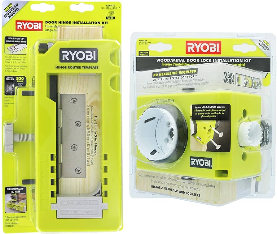 Ryobi A99HT2 Ryobi A99DLK4 Mortise Wood Metal Door Hinge