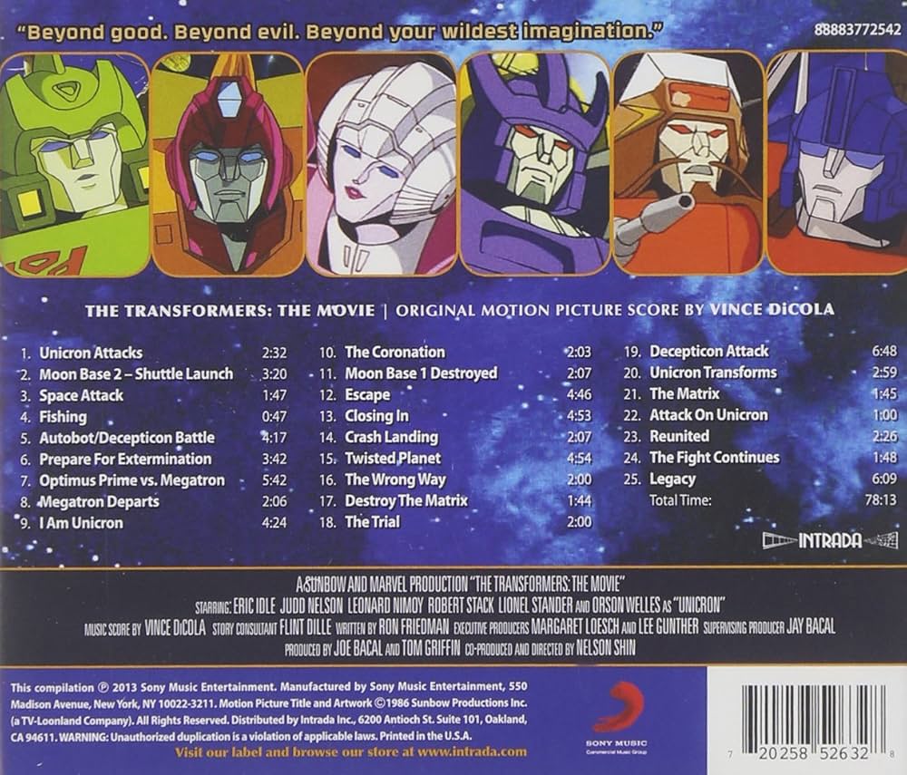 Amazon.co.jp: Transformers - the Movie: ミュージック