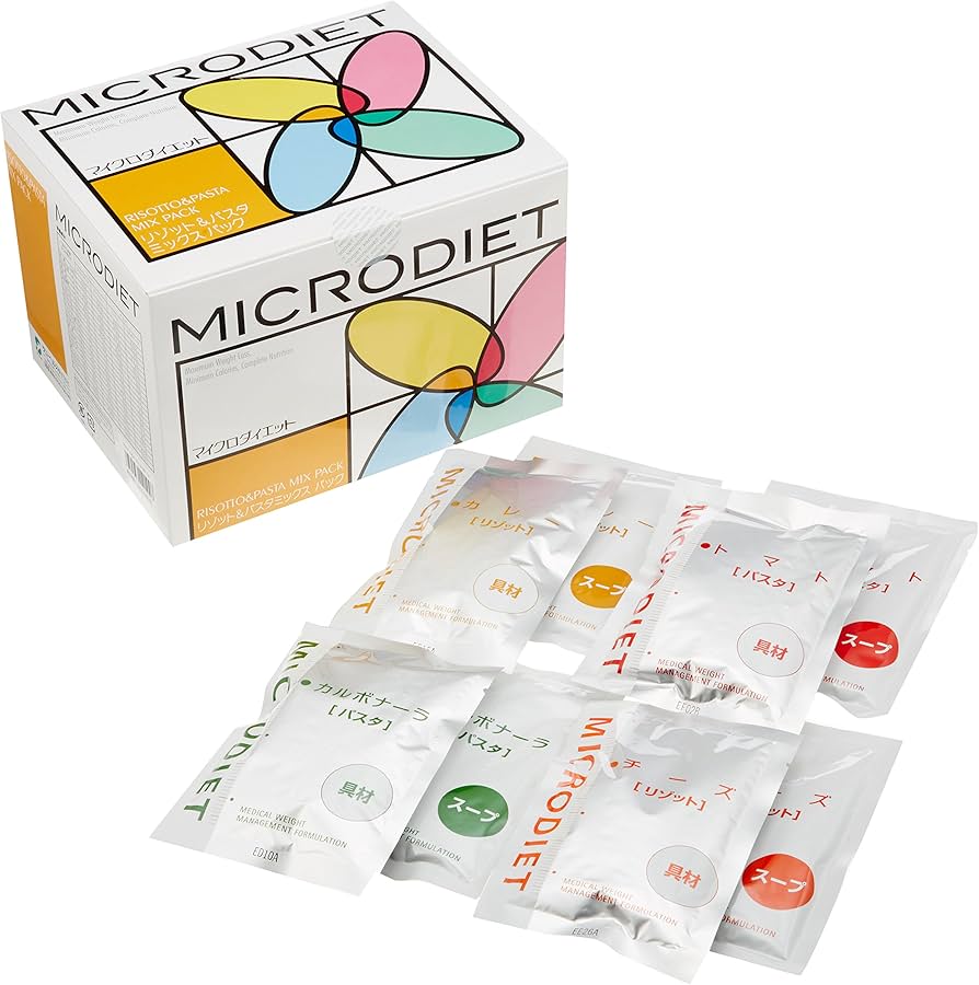 Amazon | マイクロダイエット リゾット&パスタミックスパック14食