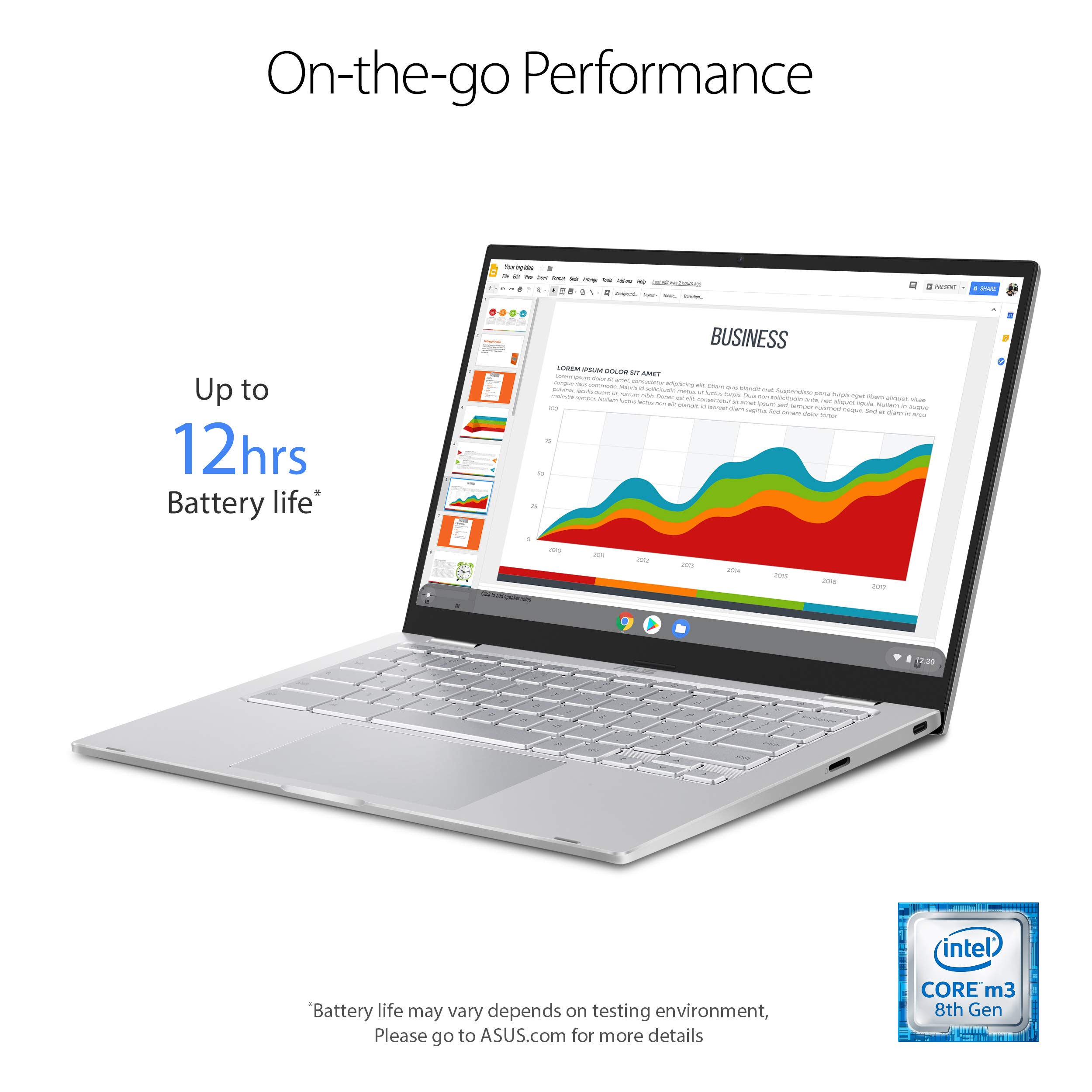 Amazon.com: ASUS C425TA-AS348FT Chromebook C425 Clamshell Laptop