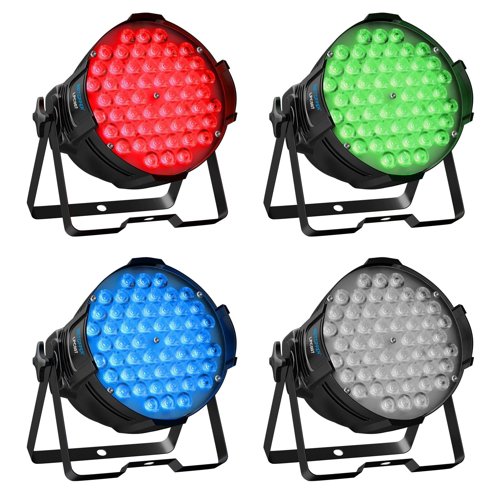 Amazon.co.jp: BETOPPER ディスコライト LPC007 54x3W RGB LED 舞台