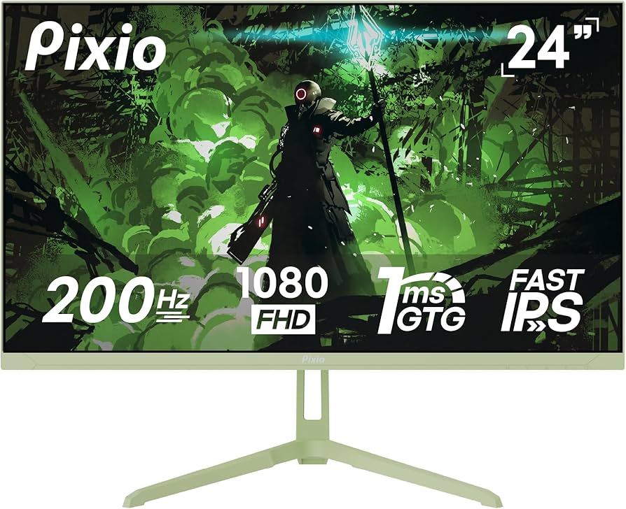 Amazon.com: Pixio PX248 Wave Mint Green 24 inch 200Hz Refresh Rate