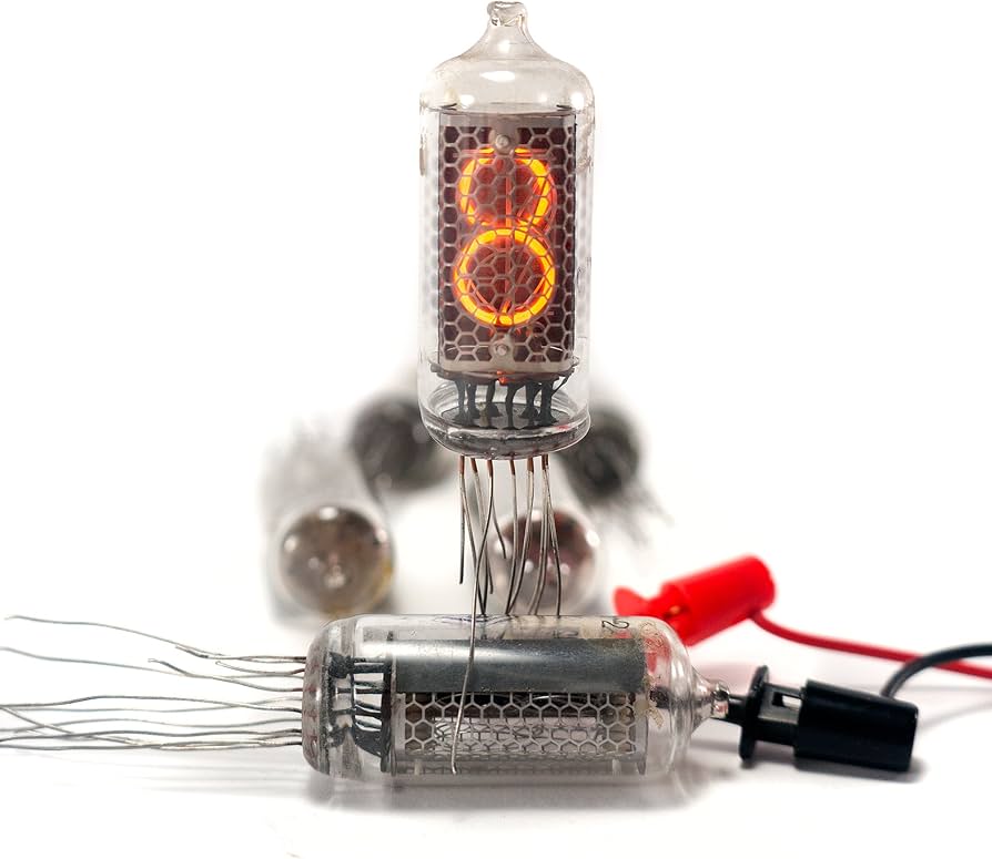 ニキシー管 nixie tube IN-14 6本 Nixie Tube Clock IN-14 オレンジ