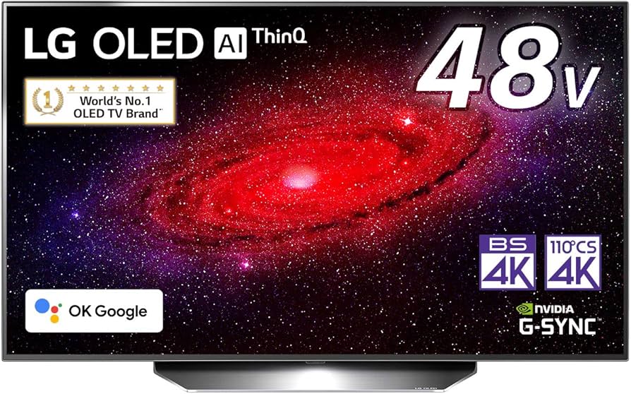 Amazon | LG 48型 4Kチューナー内蔵 有機EL テレビ OLED 48CXPJA Alexa