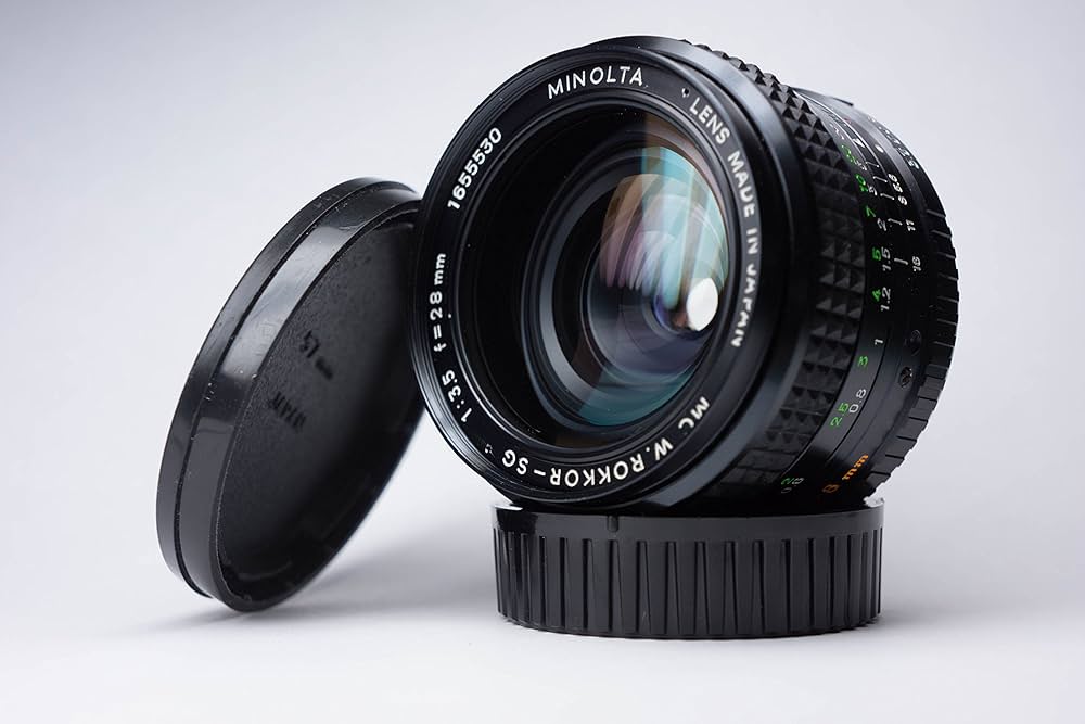 Amazon | Minolta MC W rokkor-sg 28 mm f3 . 5 ( MCX )レンズ