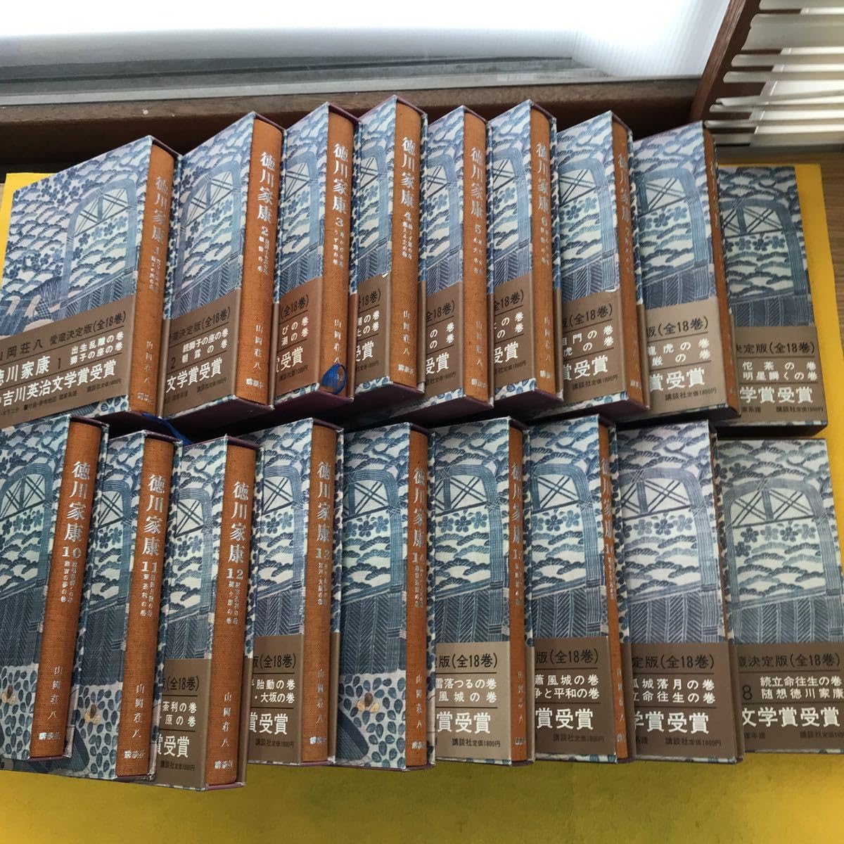 Amazon.co.jp: F57-001 徳川家康 全18巻（帯欠品有り） : おもちゃ