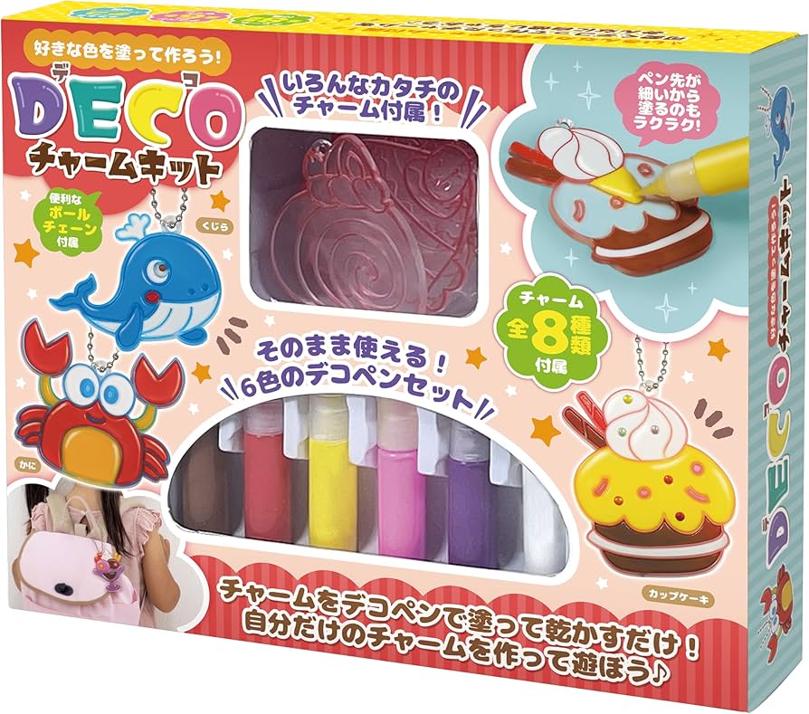 Amazon｜ハック[種類は選べません] DECOチャームキット W5.5×H6.5cm