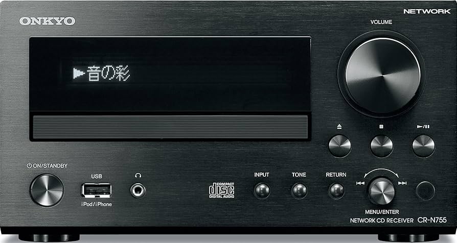 ONKYO CR-N755 パワーアンプ ネットワークCDレシーバー Amazon.co.jp