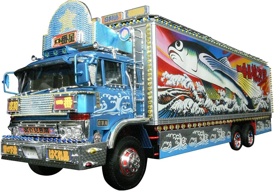 Amazon | 青島文化教材社 1/32 トラック野郎 No.02 一番星 熱風5000