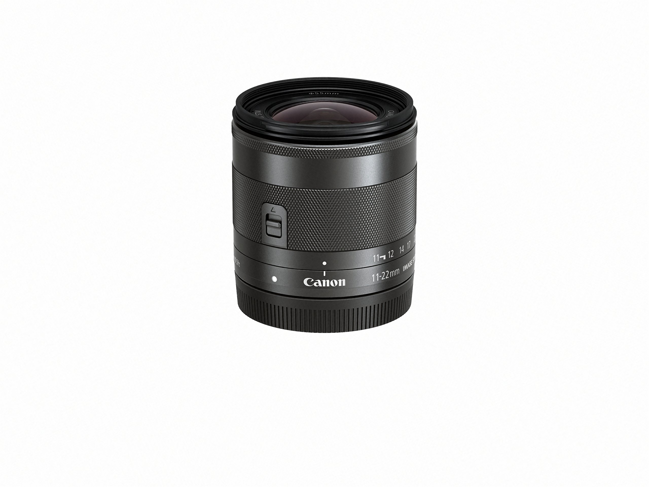 Canon EF-M 11-22mm f/4-5.6 STM Lens, Black - 7568B002 : CANON