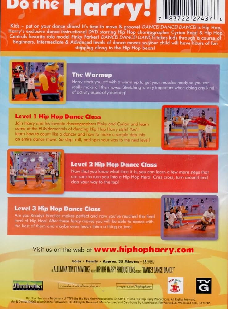 Amazon.com: HIP HOP HARRY ~ DANCE! DANCE! DANCE! : Movies & TV