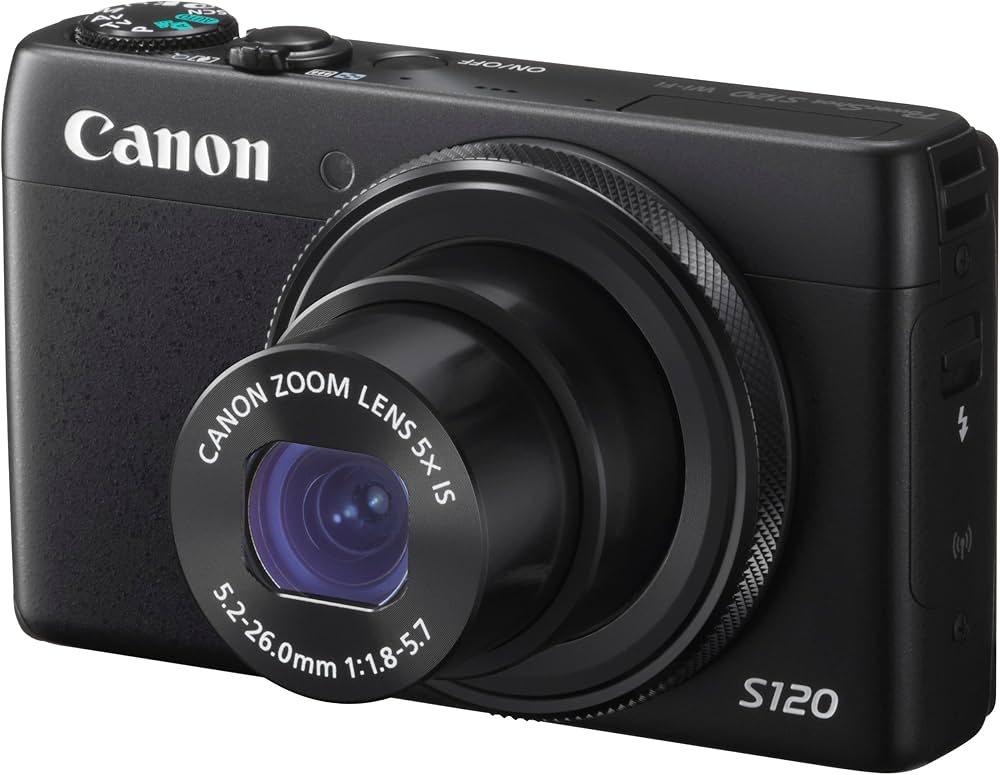 Amazon | Canon デジタルカメラ PowerShot S120(ブラック) F値1.8 広角