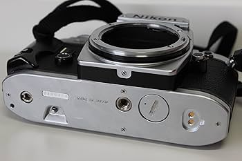 Amazon | Nikon FG SLRフィルムカメラ。クロームボディ。 | 一眼レフ