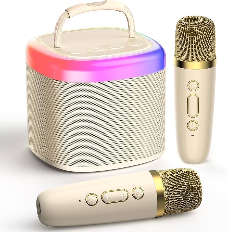 Amazon | JYX カラオケセット Bluetoothマイク 2本 カラオケ