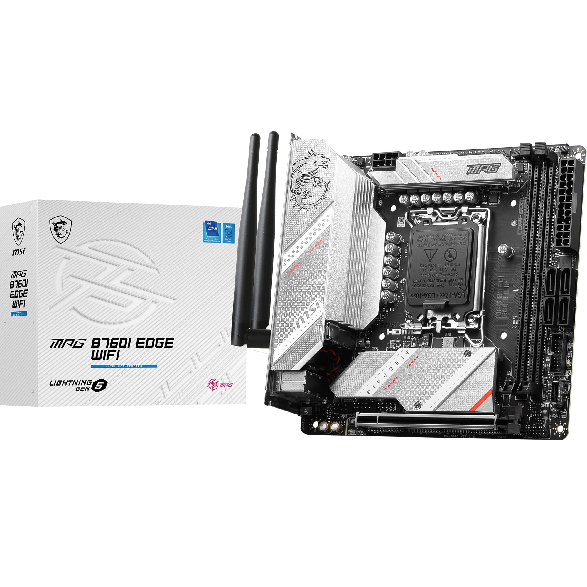 Amazon.com: MSI MPG B760I Edge WiFi Motherboard Intel B760 LGA