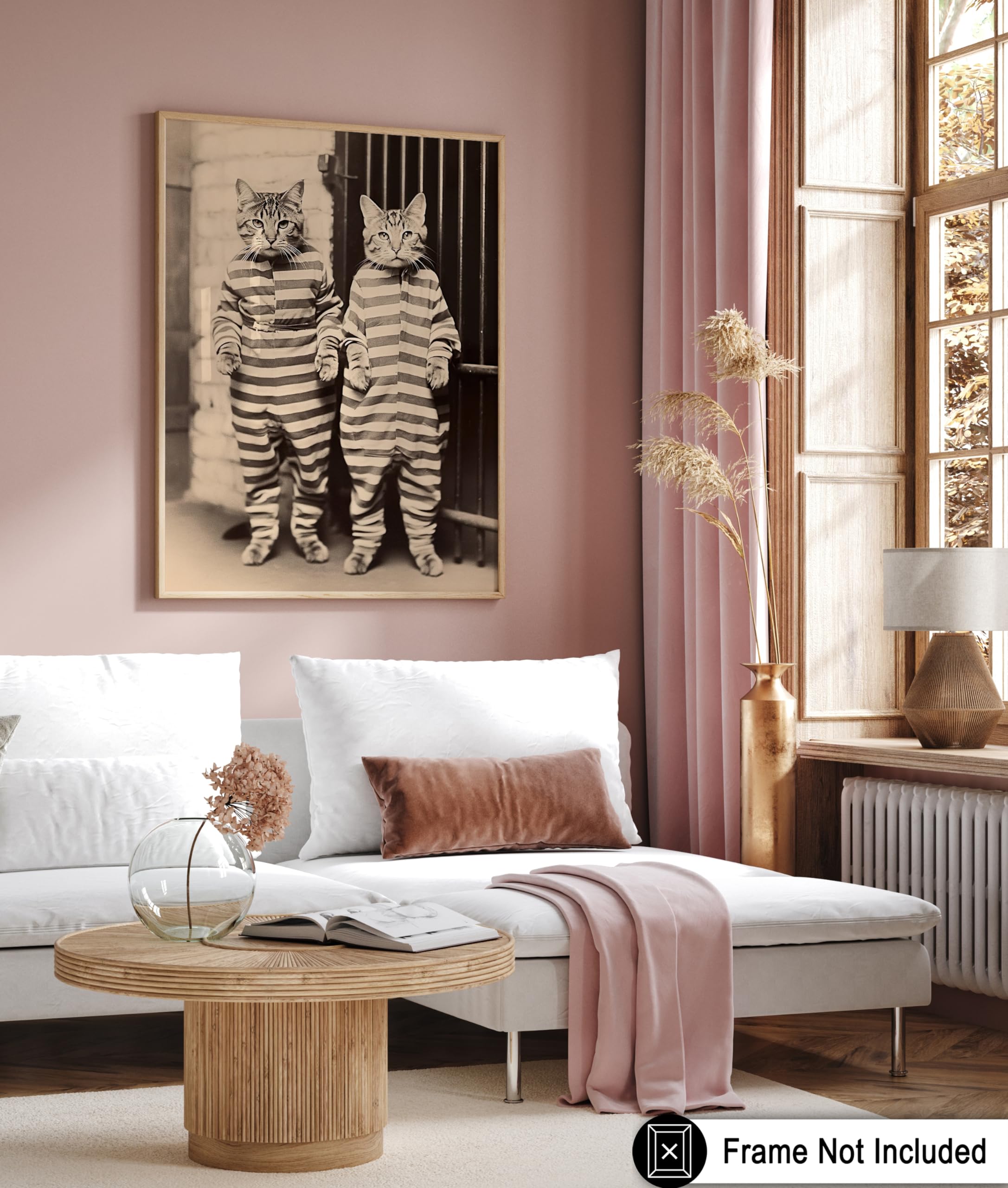 Amazon.com: Poster Master Cat Poster - Cats in Jail Print