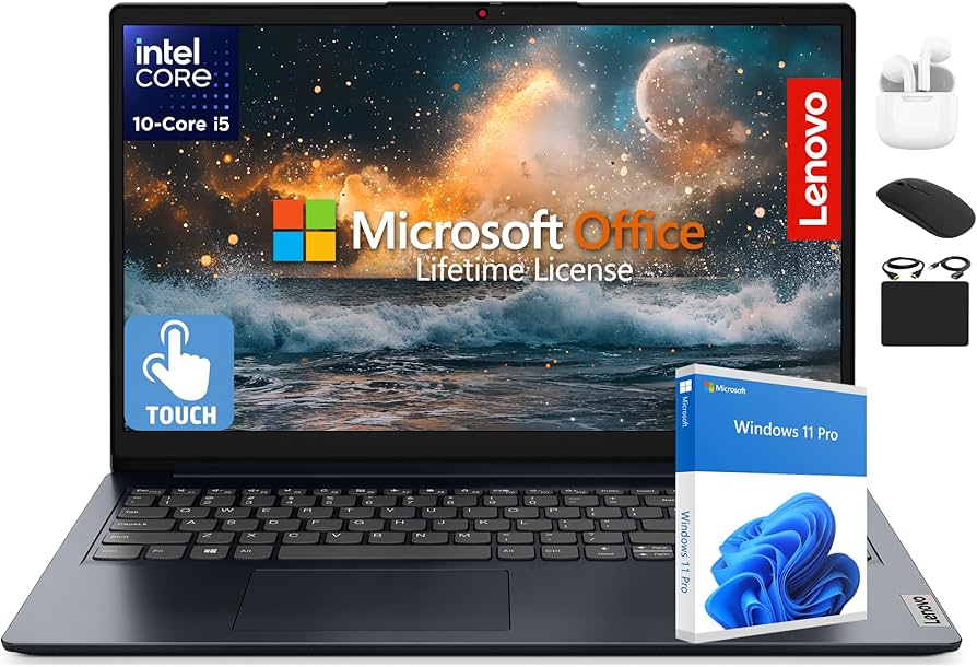 Amazon.com: Lenovo IdeaPad 15.6” Flagship Touchscreen Laptop 2025
