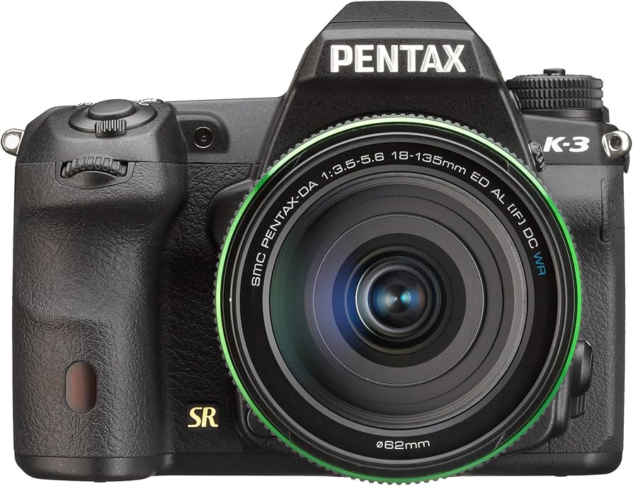Amazon.com : Pentax K-3 lens kit w/ 18-135mm WR 24MP SLR Camera
