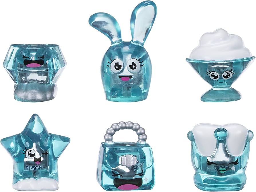 Hanazuki Treasure 6-Pack Teal/Glamorous (Collection 1) : Amazon.sg