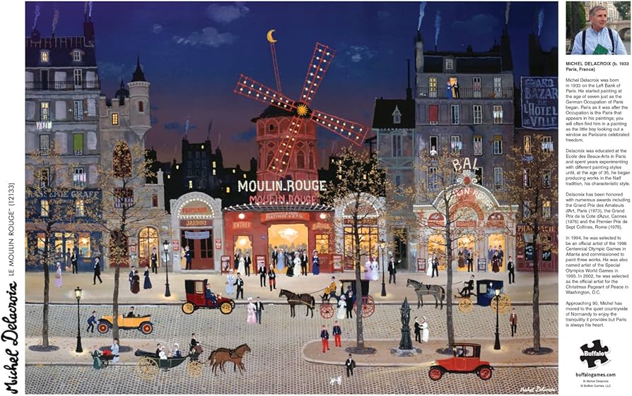 Amazon | Buffalo Games - ミシェル・ドラクロワ - ル・ムーラン