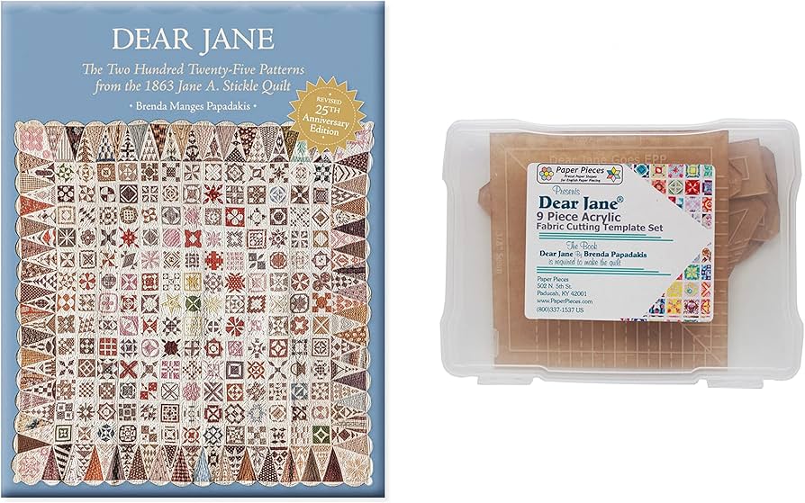 Amazon.co.jp: Dear Jane キルティングセット 25周年記念エディション