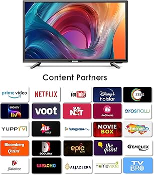 Shinco 80 cm (32 Inches) HD Ready Smart LED TV SO32SF (Black