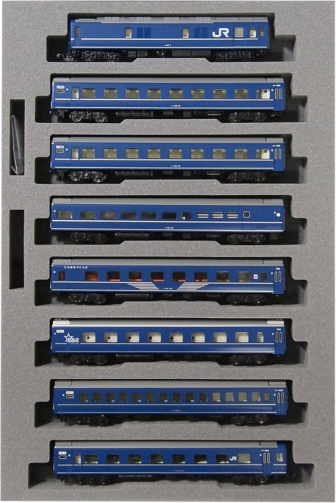 Amazon | KATO Nゲージ 24系 25形 寝台特急 はやぶさ 基本 8両セット