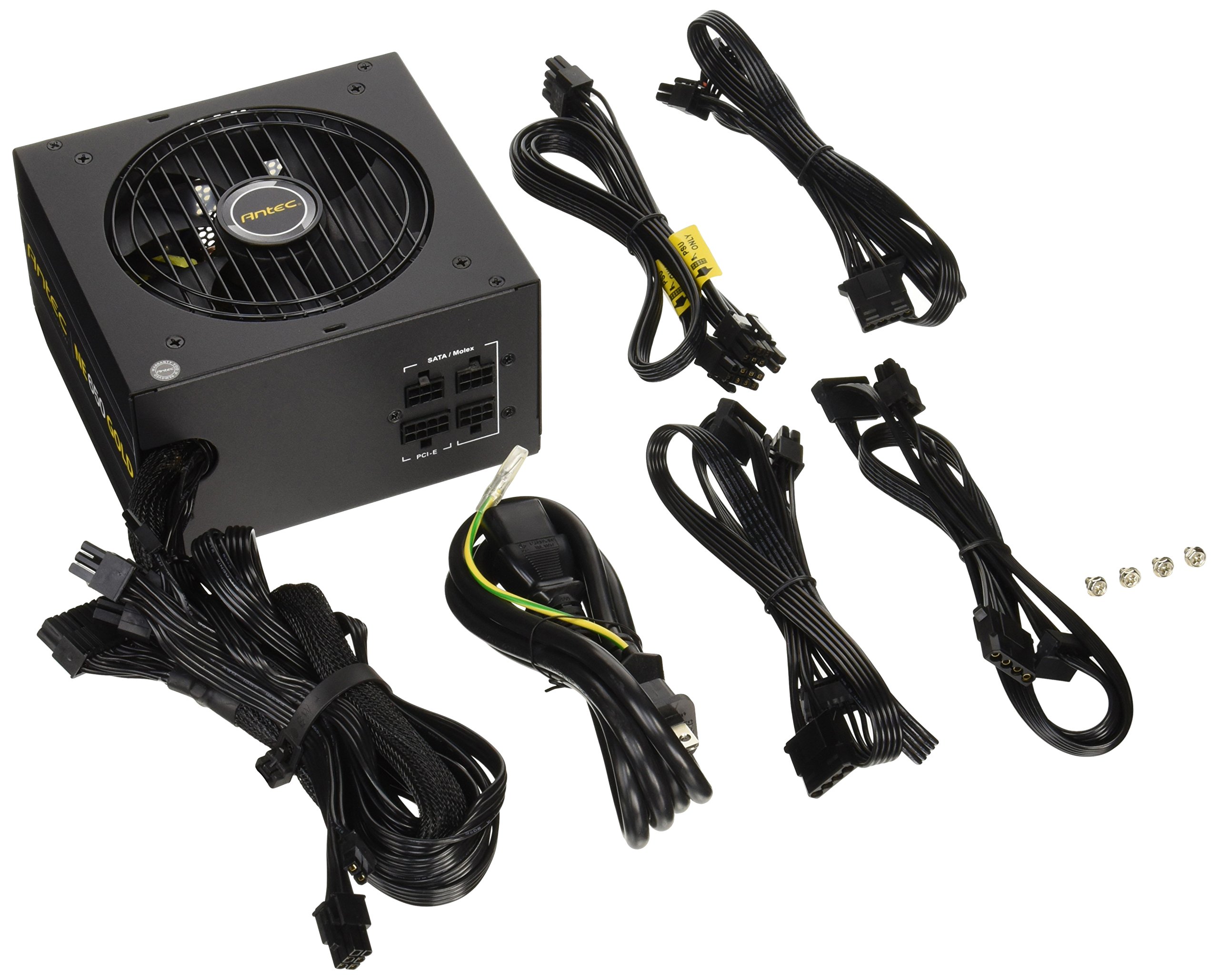 Amazon | ANTEC 80PLUS GOLD認証取得 高効率高耐久電源ユニット NE650