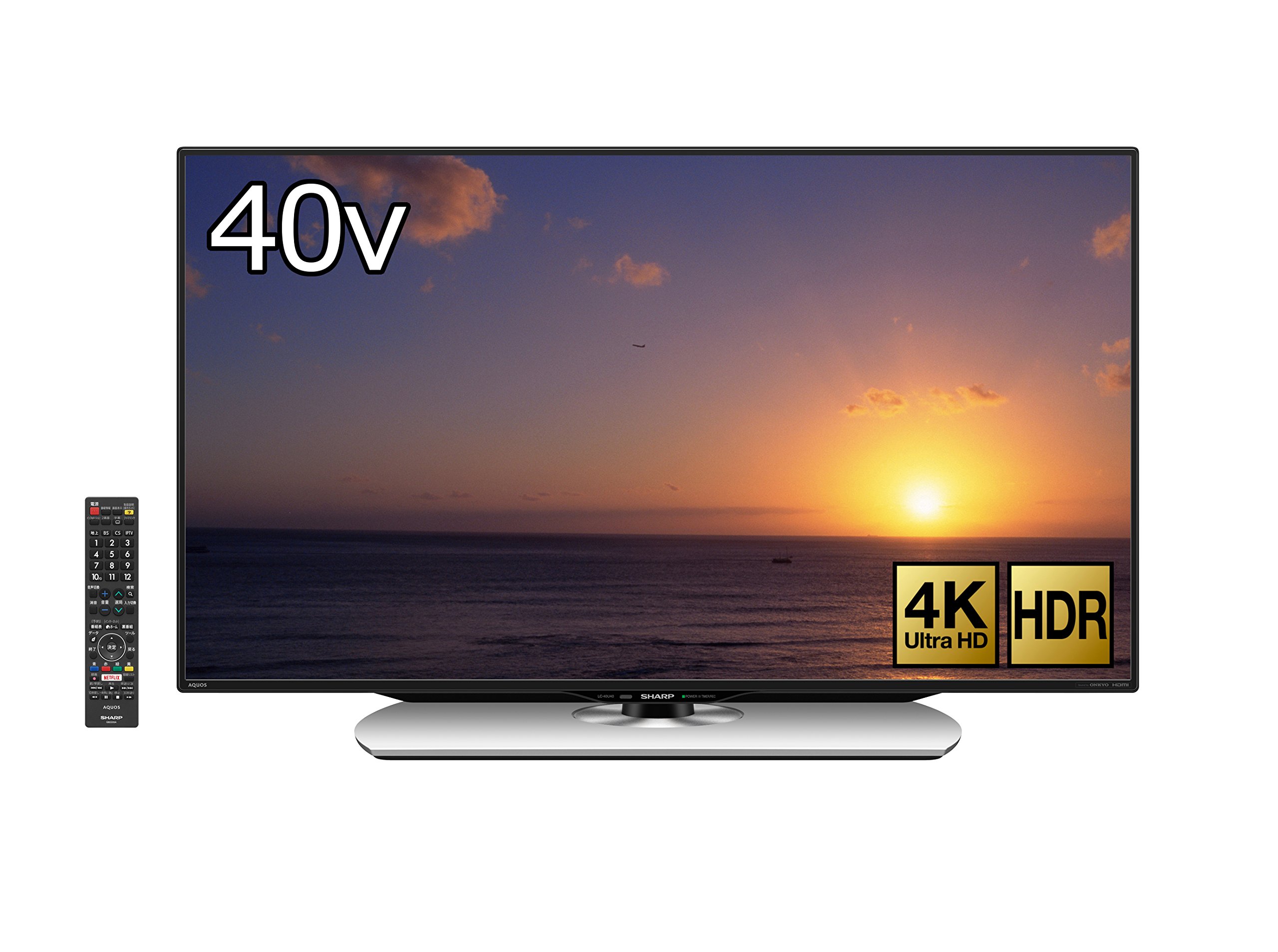 Amazon.co.jp: Sharp AQUOS LC - 40U40 4K HDR LCD TV : Electronics