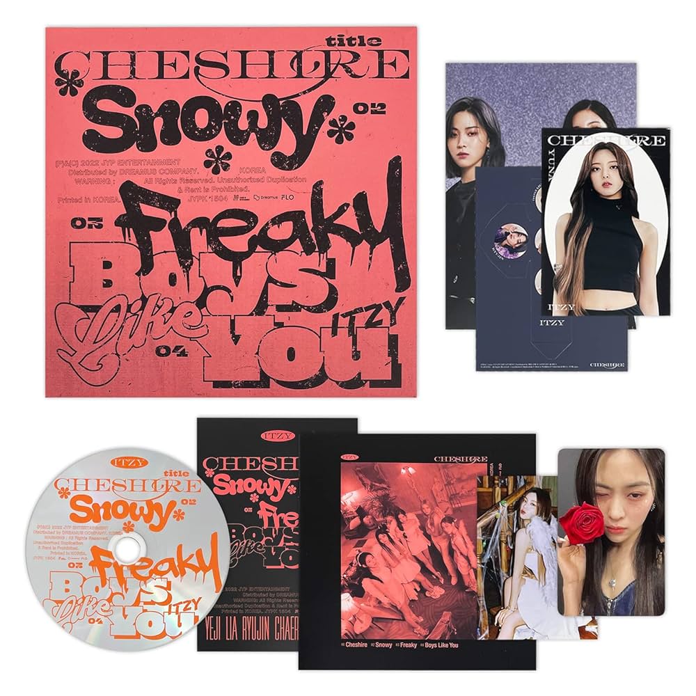 ITZY - [CHESHIRE] (SPECIAL EDITION) (A Ver.) Photobook + Lyric