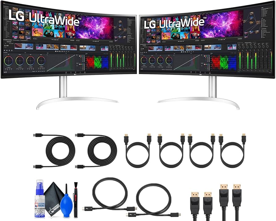 Amazon.com: LG 2 x UltraWide 40WP95C-W (5120 x 2160) 39.7