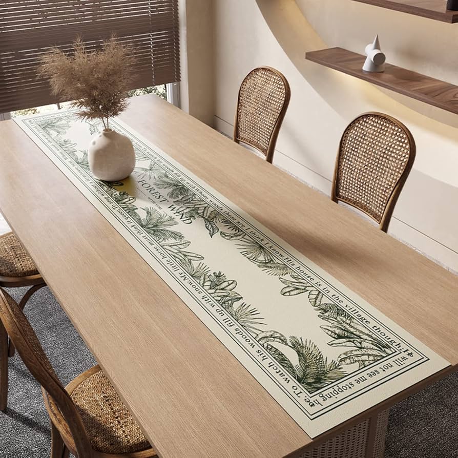 Amazon｜テーブルセンター テーブル ランナー 織り センタークロス