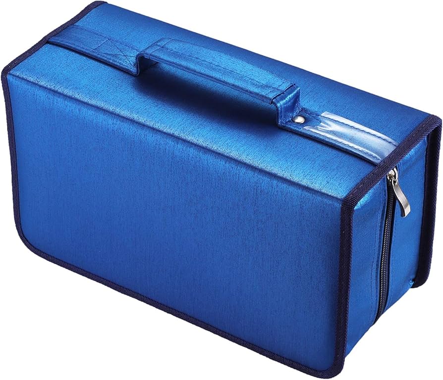 Amazon.com: alavisxf xx CD Case, 160 Capacity Nylon DVD Case