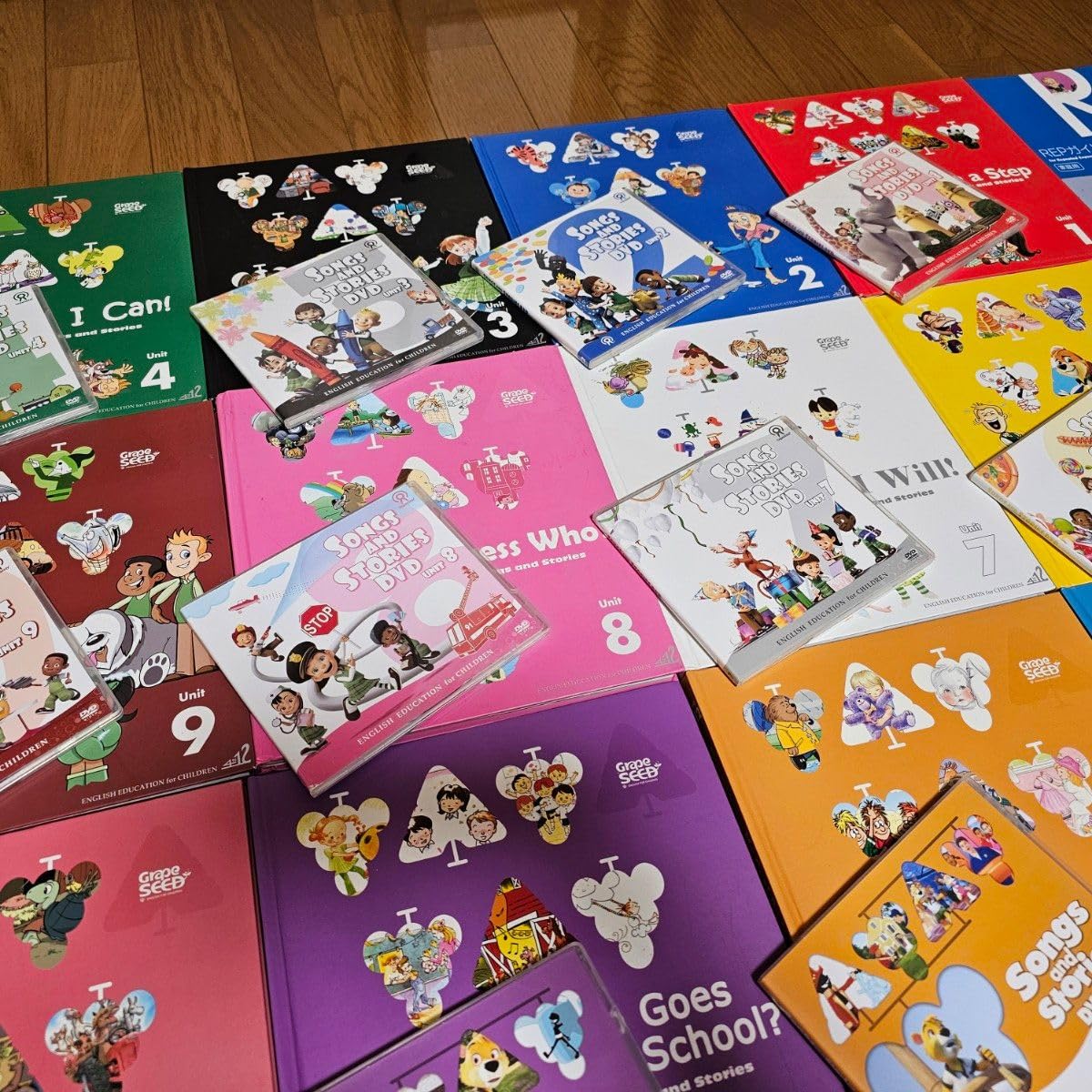 Amazon | Grape SEED グレープシード 英語教材 ユニット1~20 CD・DVD