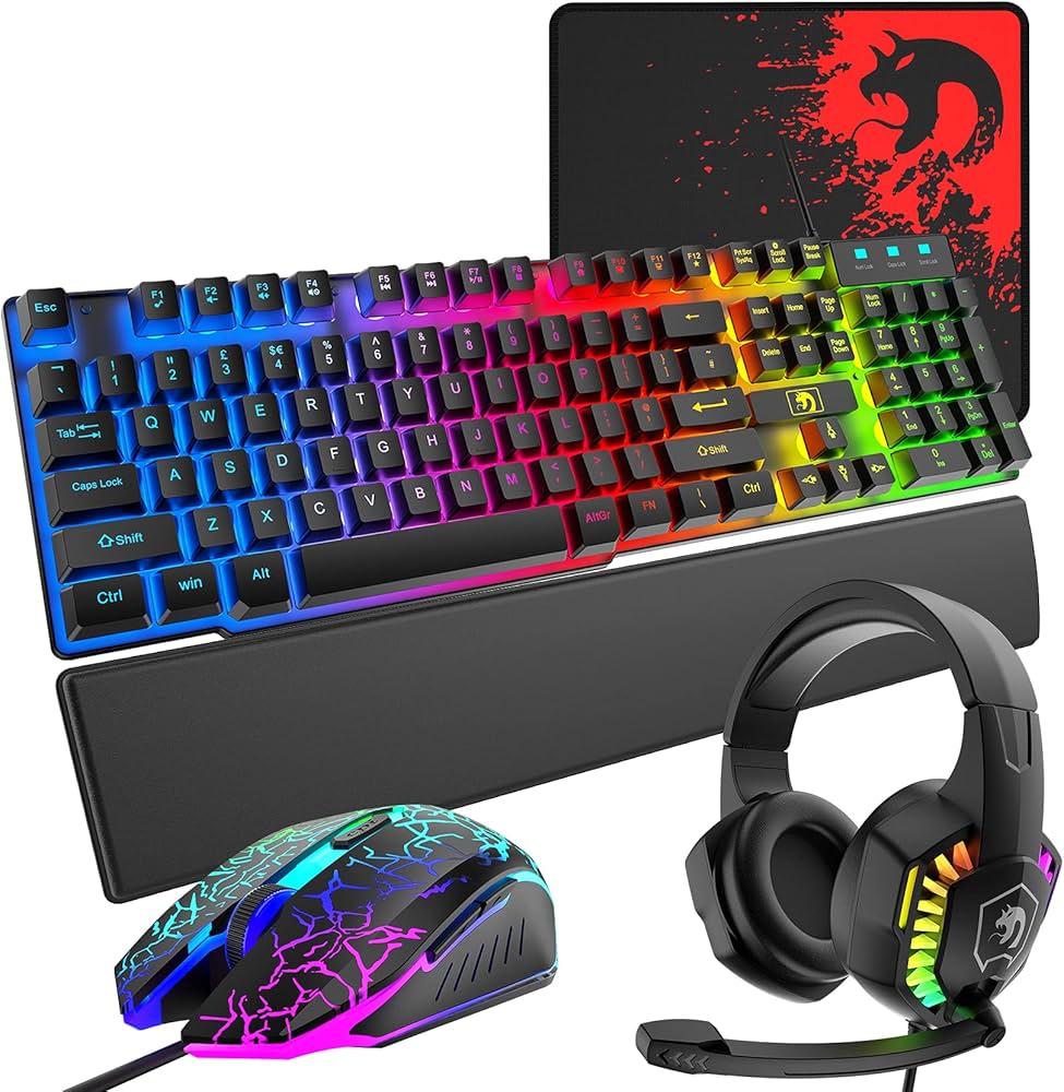 Amazon | Mamba snakeゲーミングキーボードマウスヘッドホンハンド