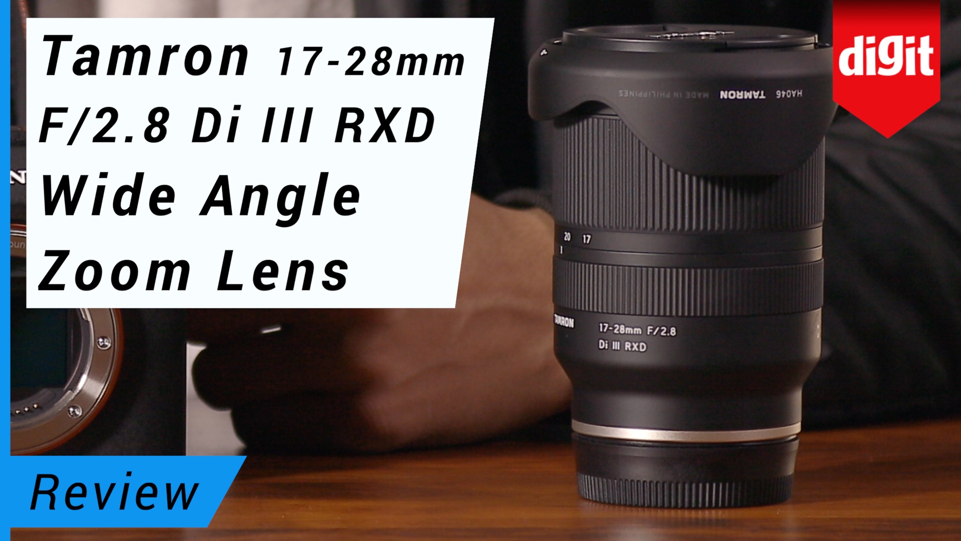 Tamron 17-28 F/2.8 mm Di III RXD Wide Angle Zoom Lens for Sony E