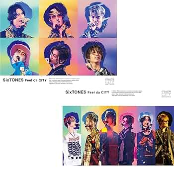Amazon.co.jp: DVDセット SixTONES Feel da CITY 【 初回盤+通常盤